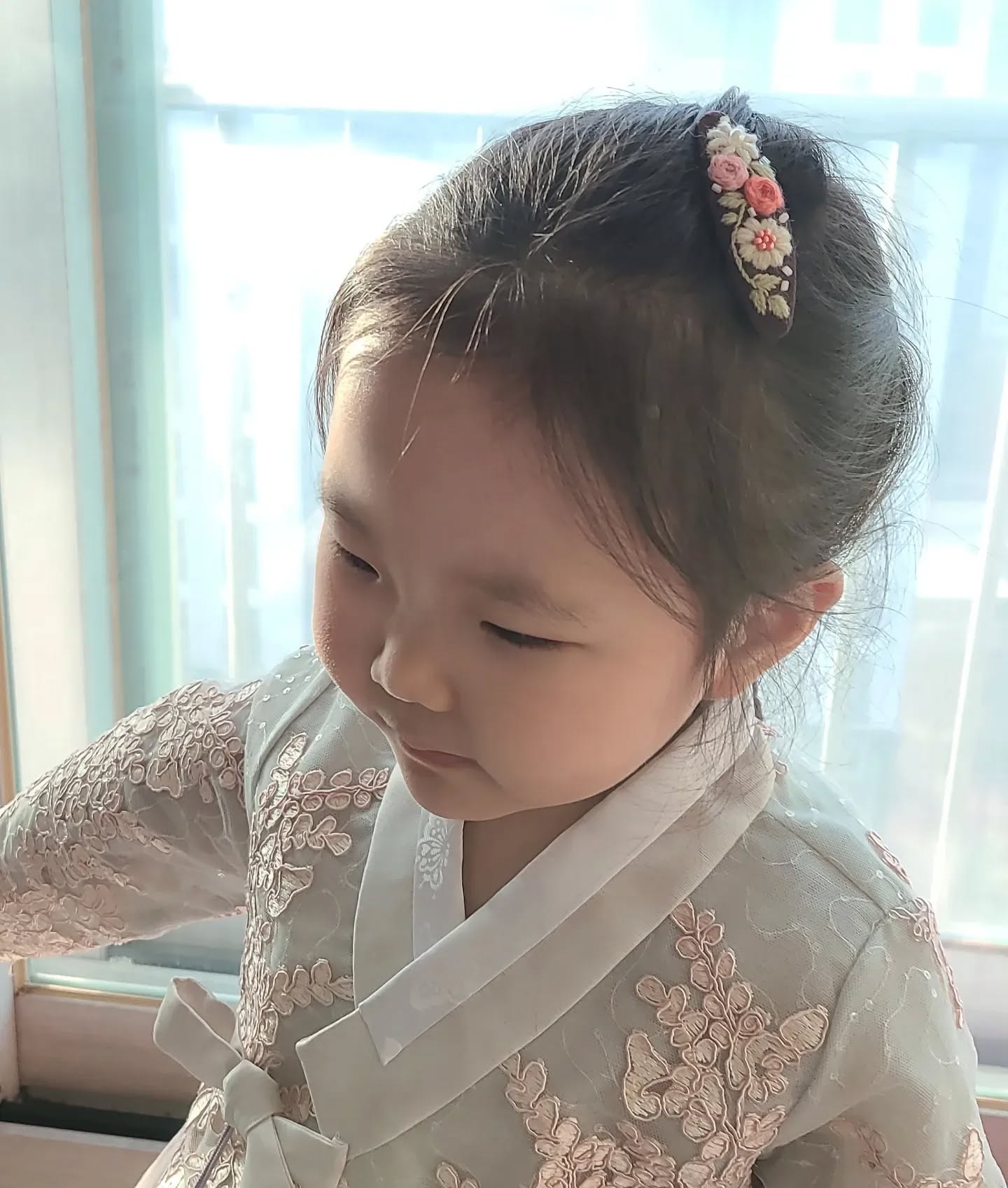 울사꽃자수핀 1 - 이미지 2