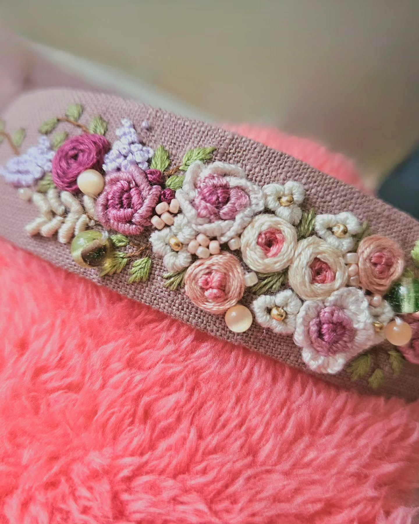 자수머리띠 - 이미지 5