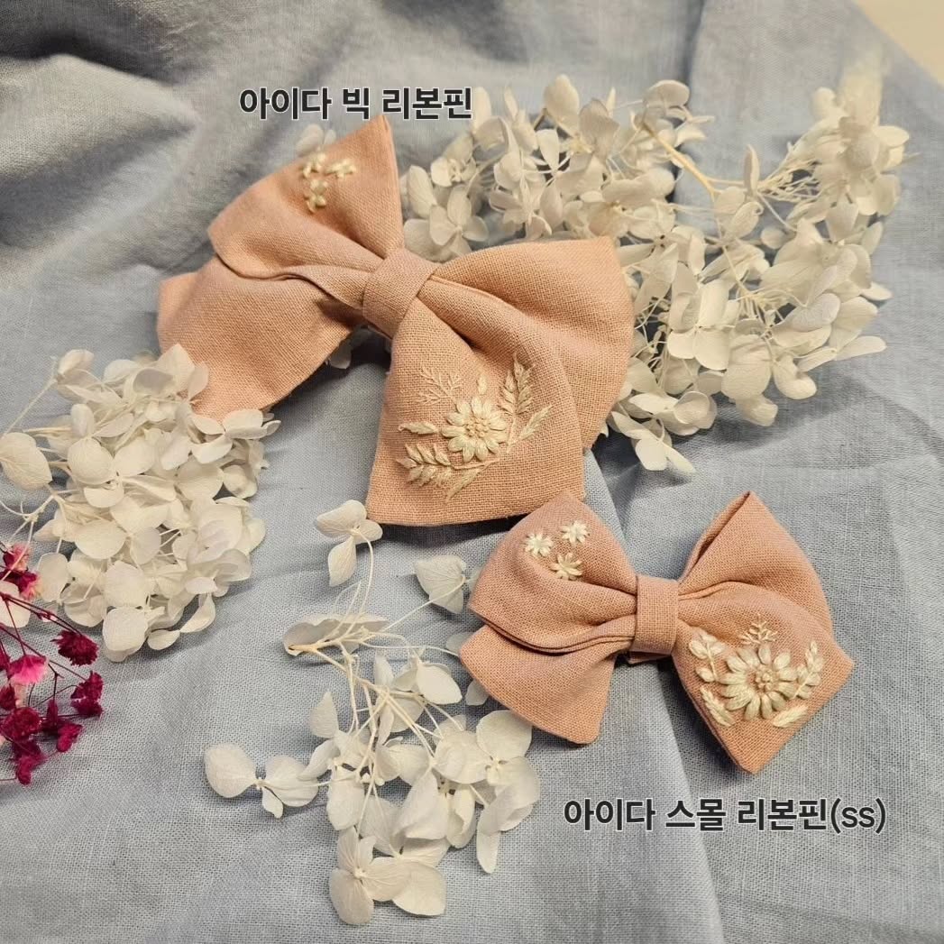 핑크아이다 리본과 핀 - 이미지 2