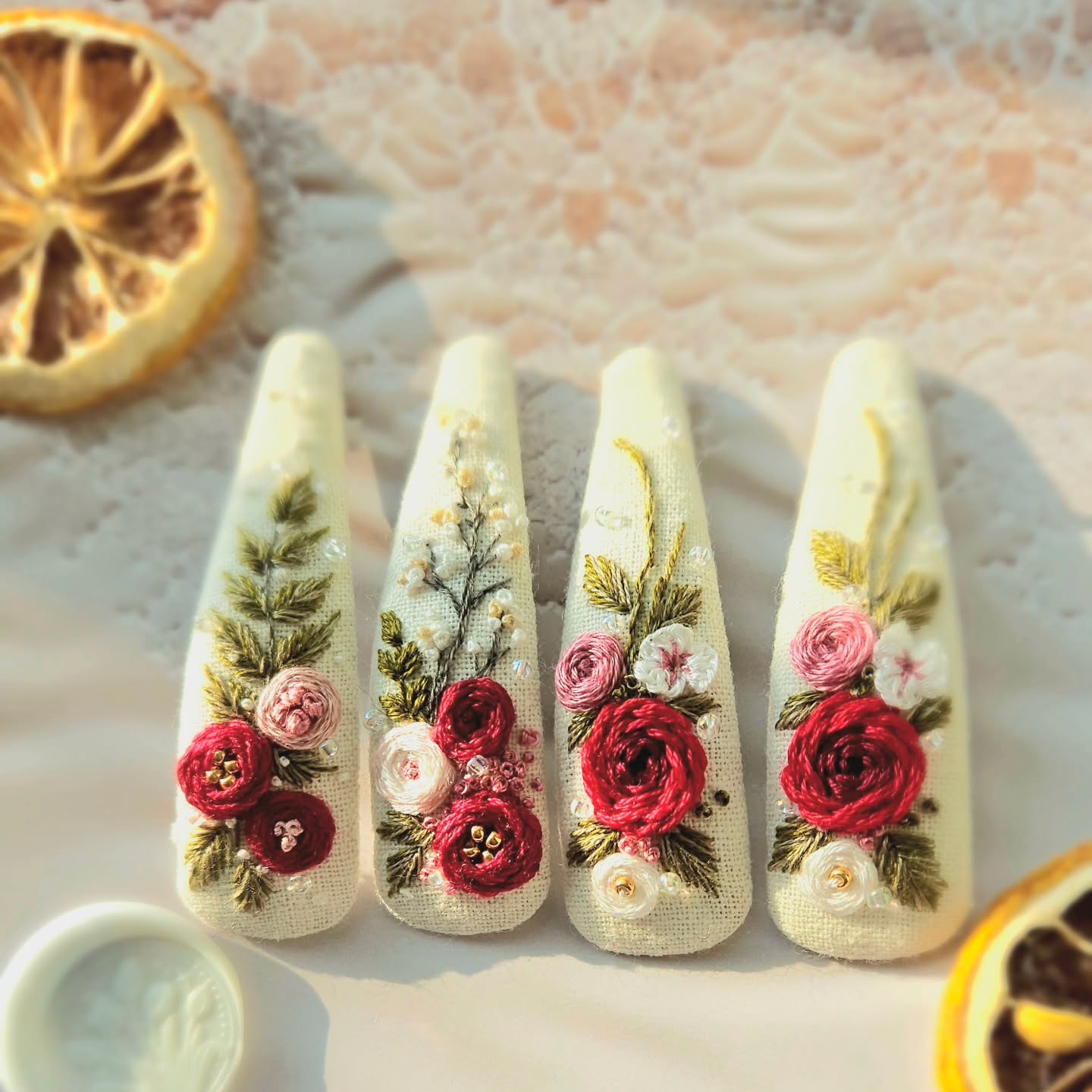 붉은장미핀 - 이미지 2