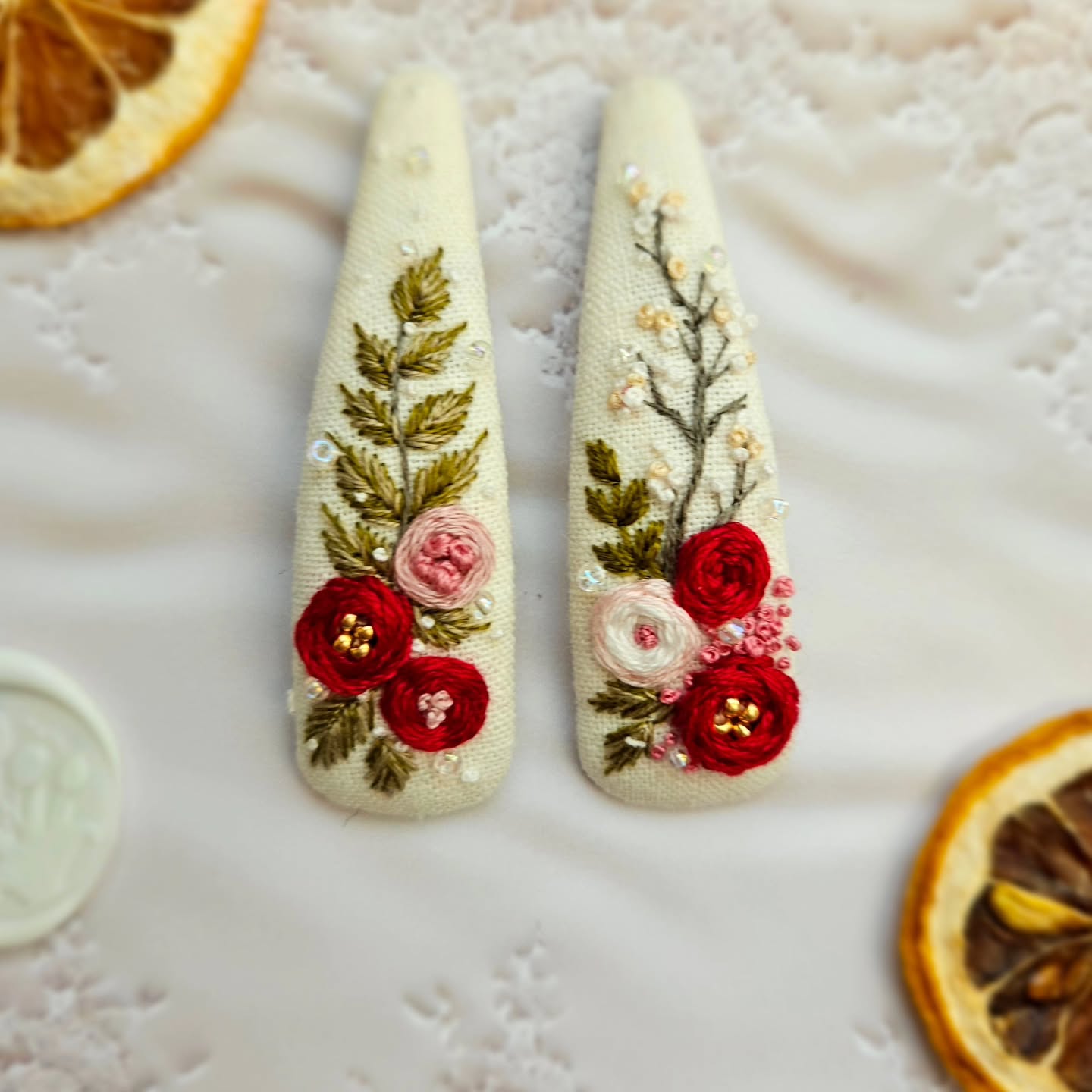 붉은장미핀 - 이미지 3