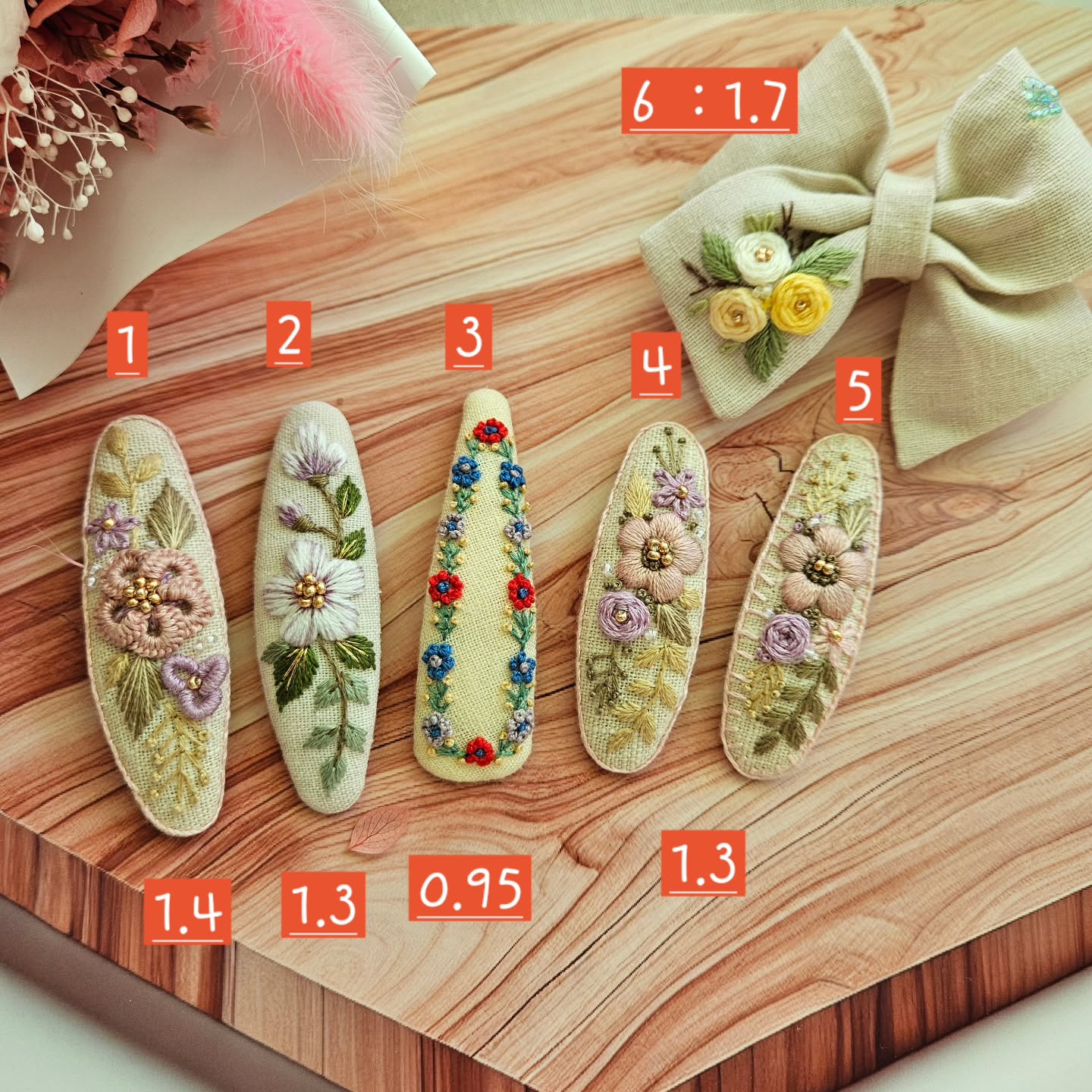 아폴리나25마켓자수핀 - 이미지 2