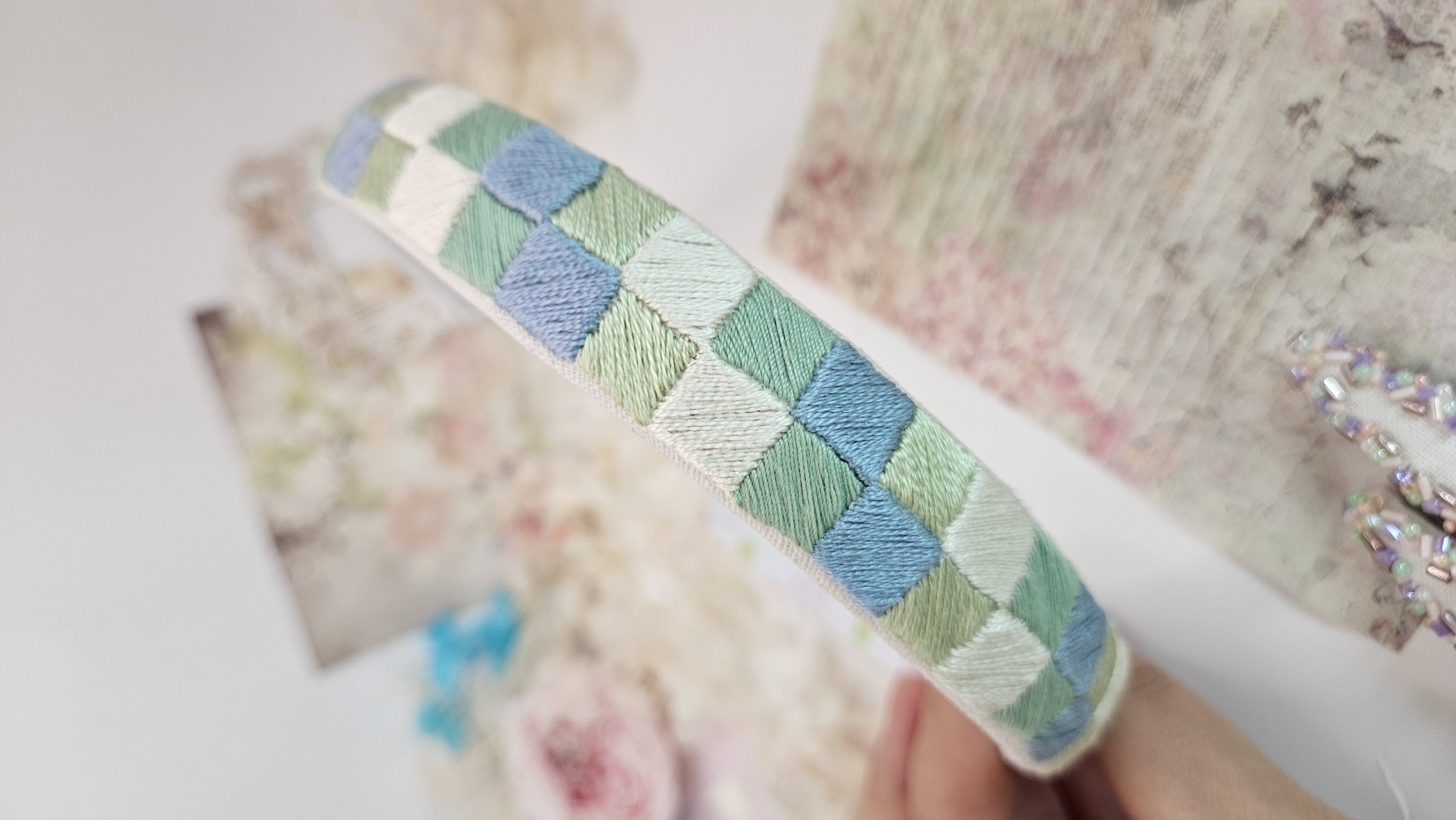 아폴리나캡슐미아(25ss)머리띠 - 이미지 3