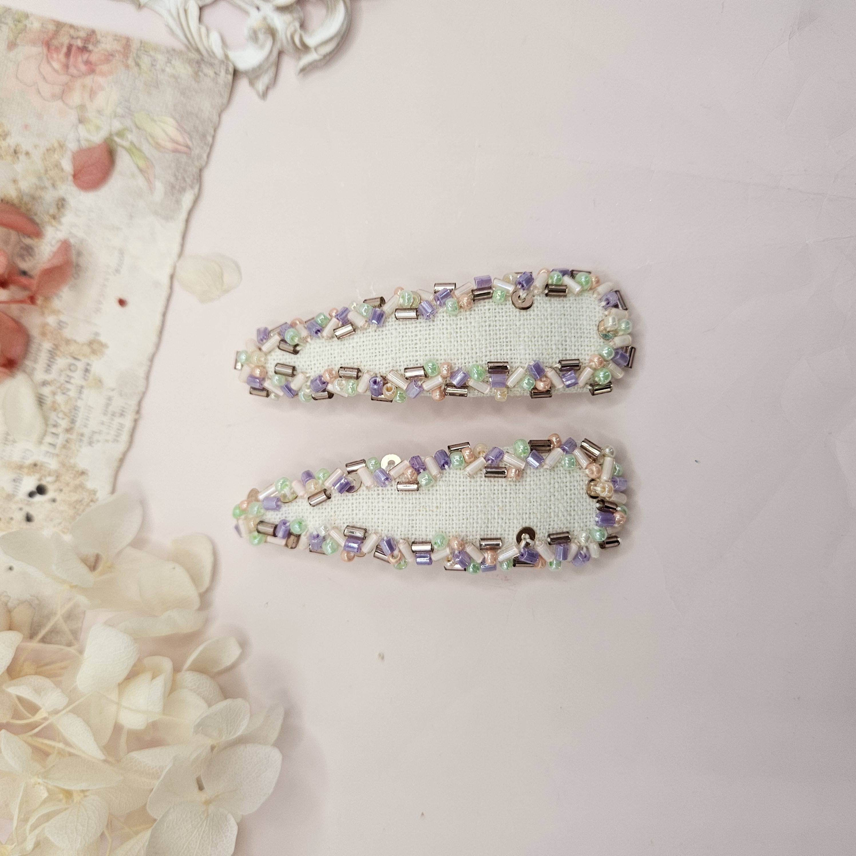 비즈핀(연보라) - 이미지 3